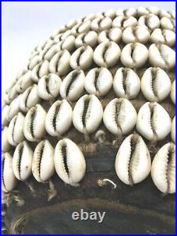 Vintage Hausa Cowrie Shell Basket From Nigeria Special Price Thru July 4th