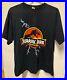Vintage Jurassic Park Lightning Movie Promo Shirt 90s 1992 Single Stitch Size XL