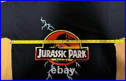 Vintage Jurassic Park Lightning Movie Promo Shirt 90s 1992 Single Stitch Size XL