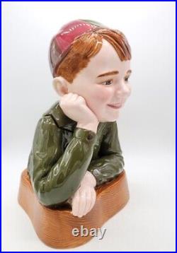 Vintage Spanky from The Little Rascals Cookie Jar By Star Jars Limited Edition